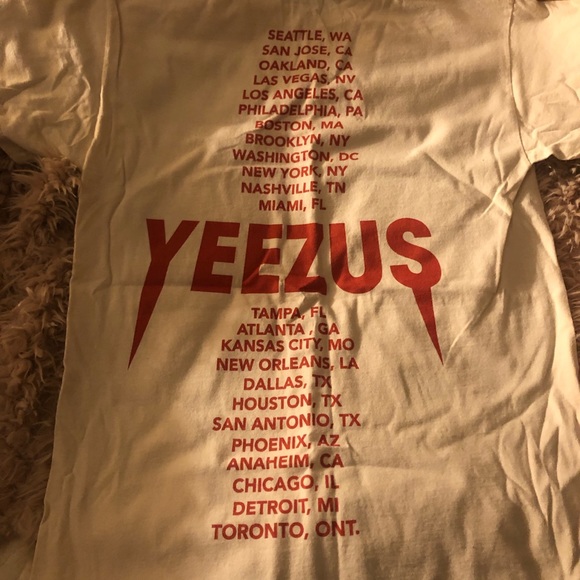 Yeezus Tour Merch Tee - Picture 4 of 5